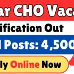 Bihar CHO Community Health Officer