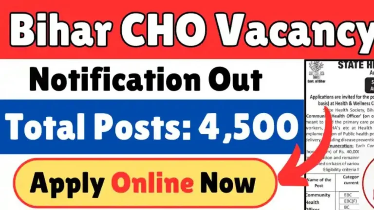 Bihar CHO Community Health Officer