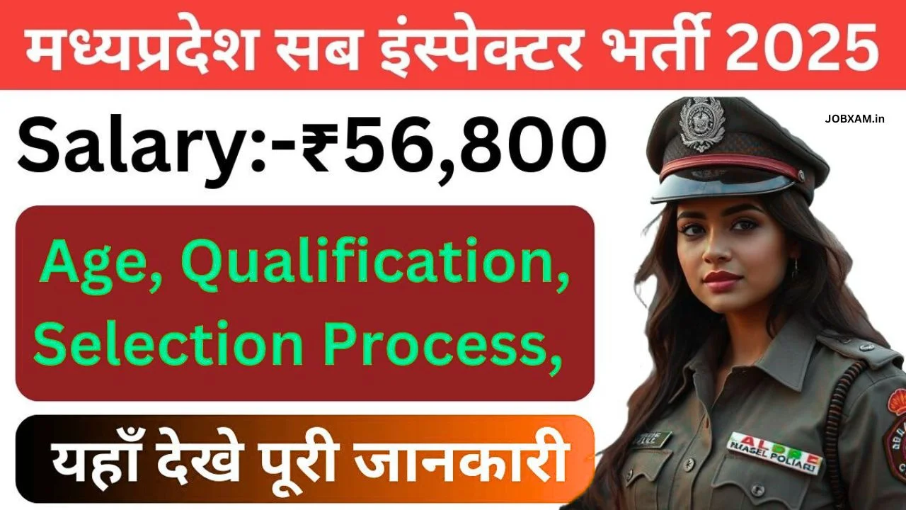 MP SI Vacancy 2025