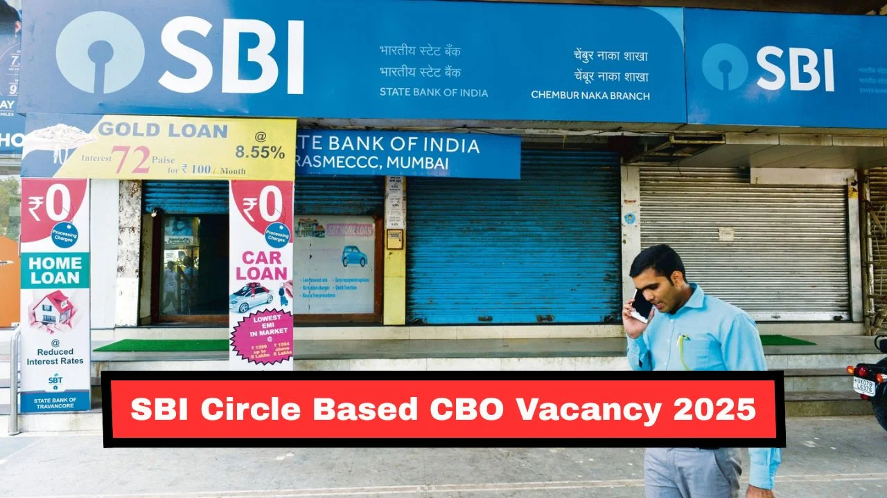 SBI Circle Based CBO Recruitment 2025